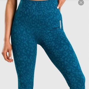 Gymshark ADAPT ANIMAL SEAMLESS LEGGINGS. Size medium